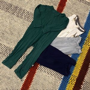 Kyte Baby Footless Zip Romper Bundle of 4 size 6-12m GUC